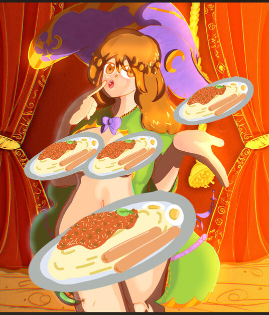 nsfw wizard girl