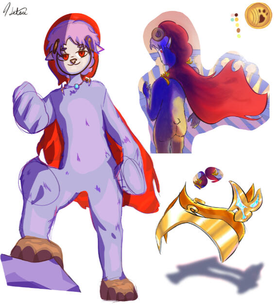 fur boy design
